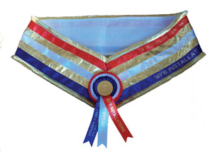 Fiver tier luxury personalised sashes